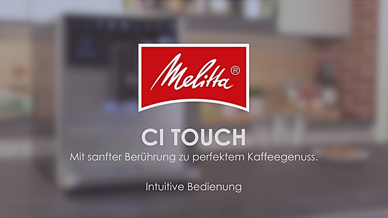 Melitta Kaffeevollautomat CI Touch F630-101 Silber