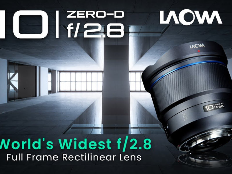 Laowa Festbrennweite 10mm F/2.8 Zero-D FF Auto – Sony E-Mount