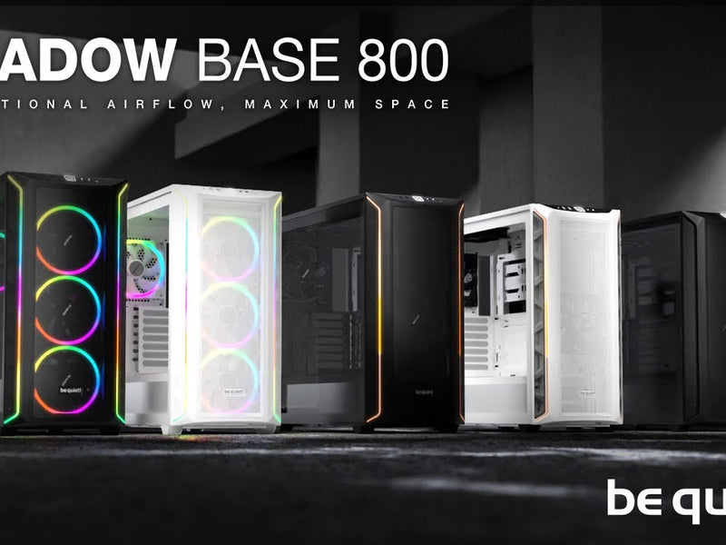 be quiet! Boîtier d’ordinateur Shadow Base 800 DX Noir