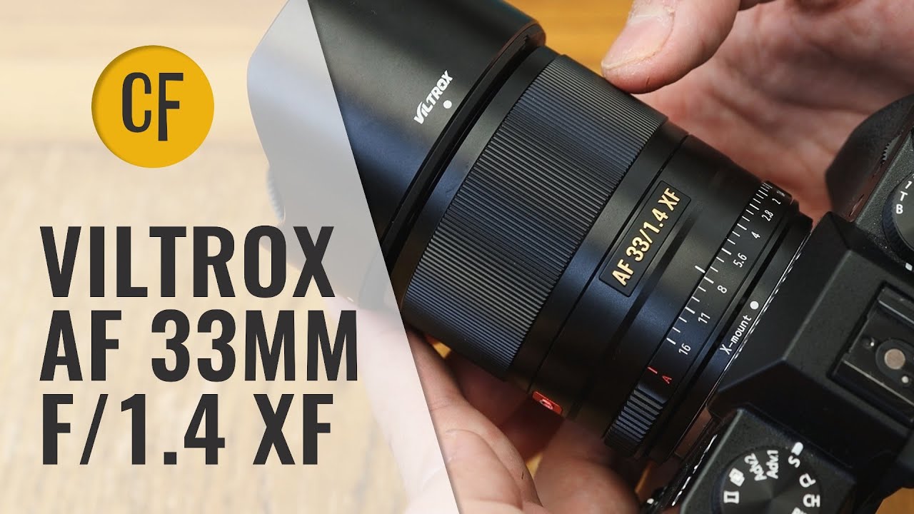 Viltrox Longueur focale fixe AF 33mm F/1.4 – Fujifilm X-Mount