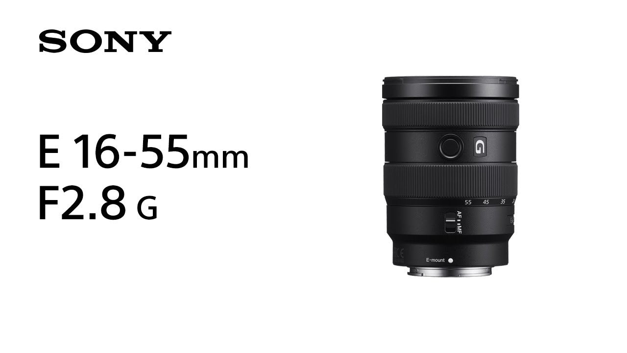 Sony Objectif zoom E 16-55mm F/2.8 G Sony E-Mount