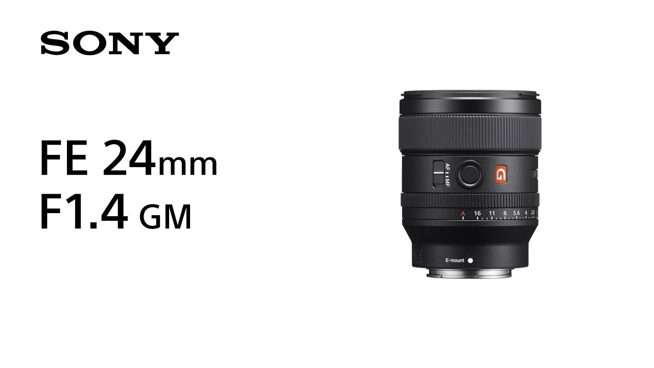 Sony Longueur focale fixe FE 24mm F/1.4 GM – Sony E-Mount