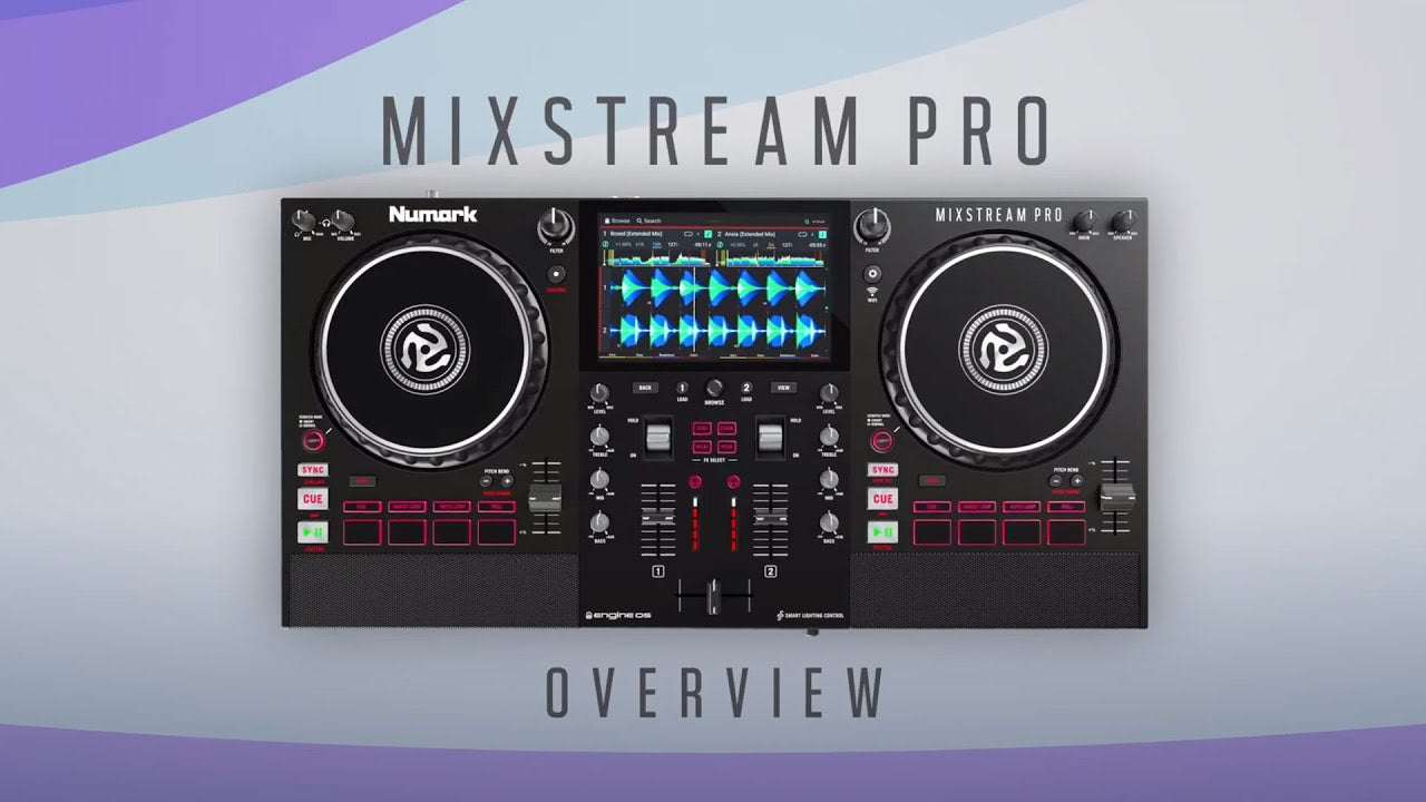 Numark Contrôleur DJ MixStream Pro+