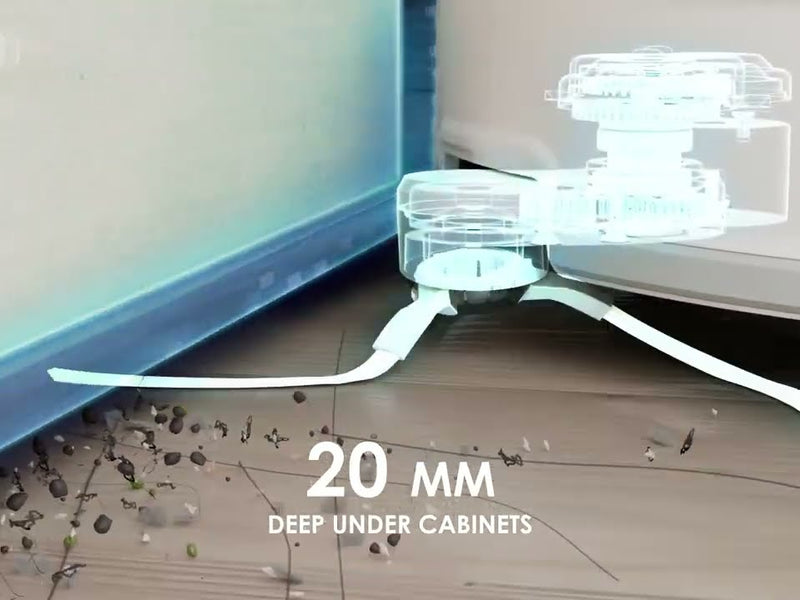 Hobot Saug- und Wischroboter Legee Q10 Weiss