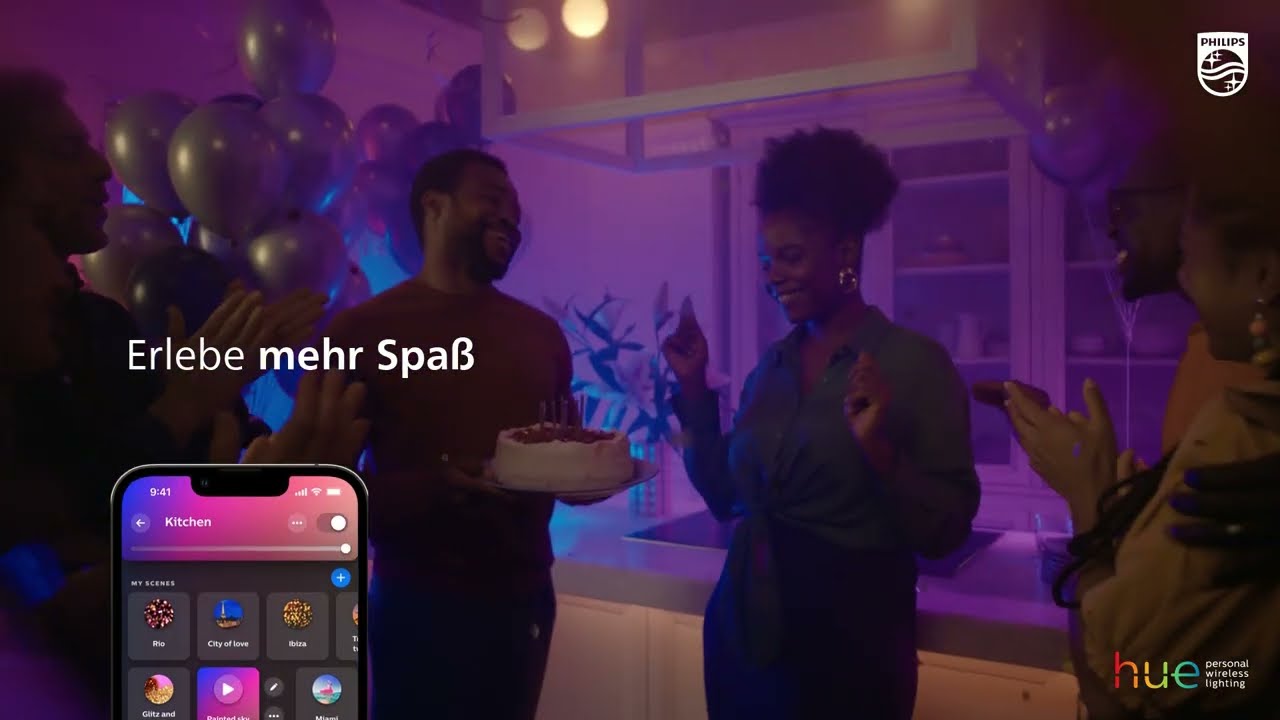 Philips Hue White &amp; Color Ambiance Outdoor Appear Wandleuchte Schwarz