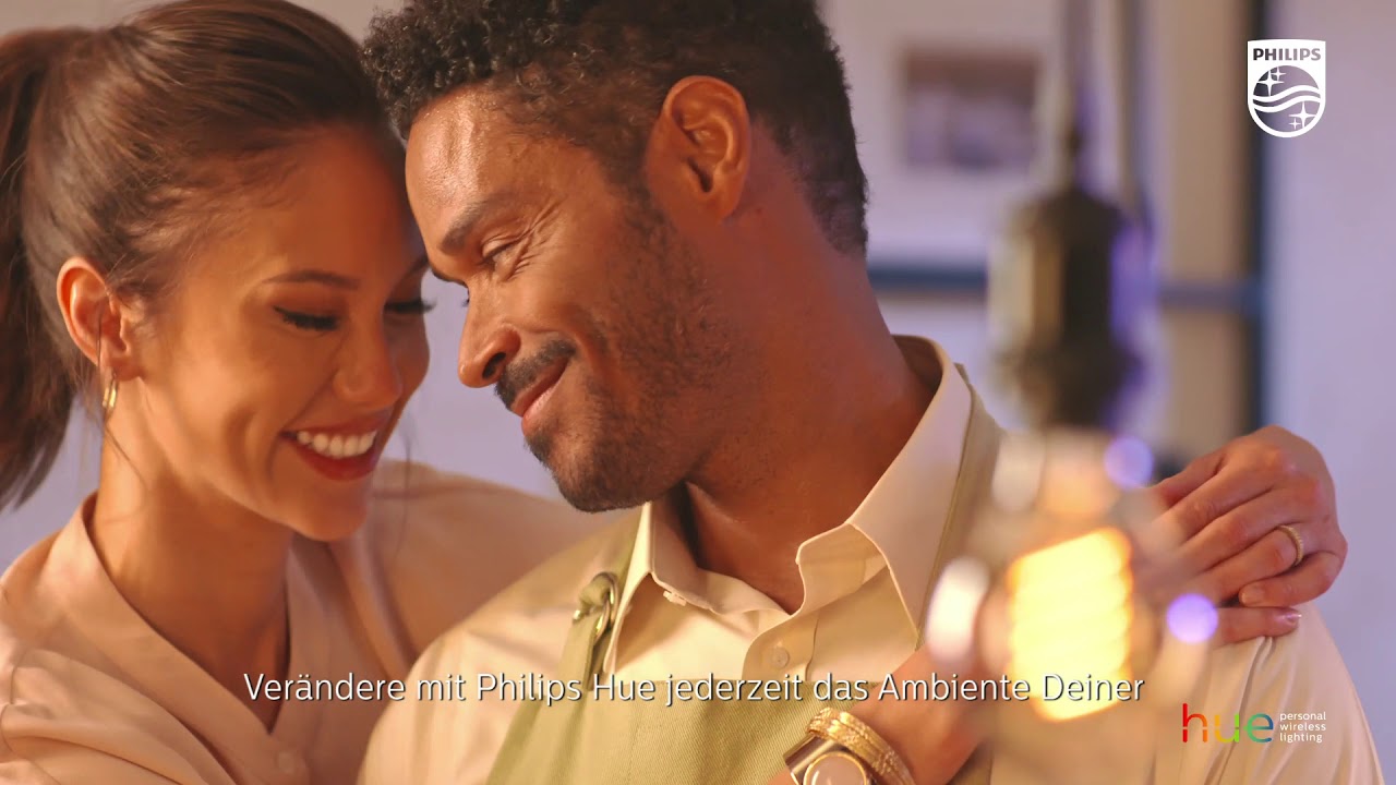 Philips Hue Leuchtmittel White Amb. Filament E14 Einzelpack