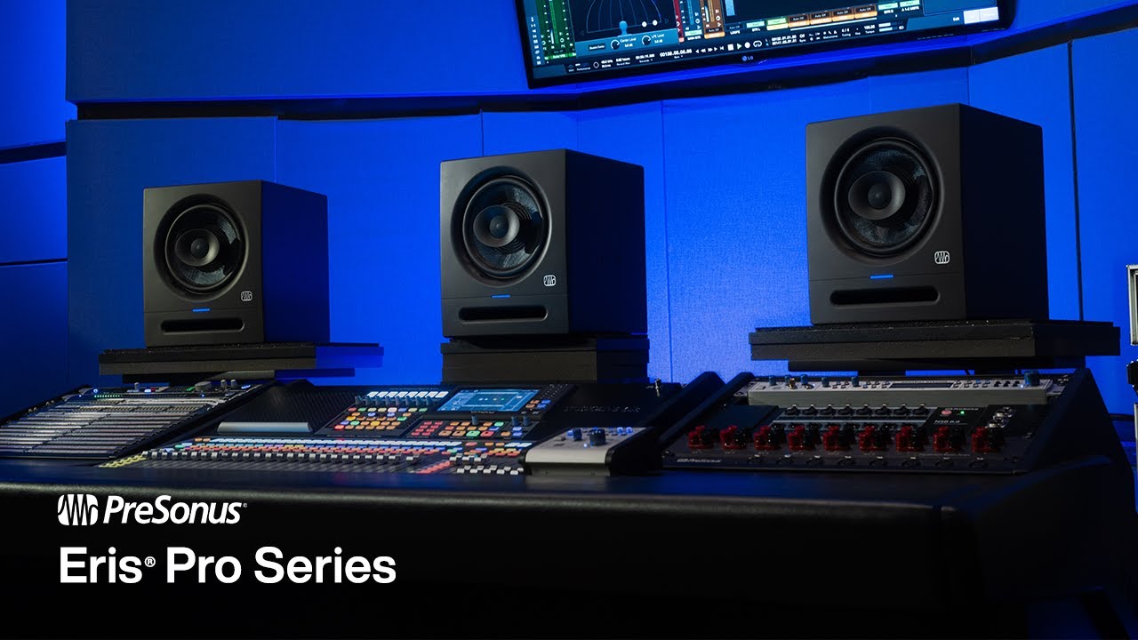 Presonus Moniteur de studio Eris Pro 8 Noir