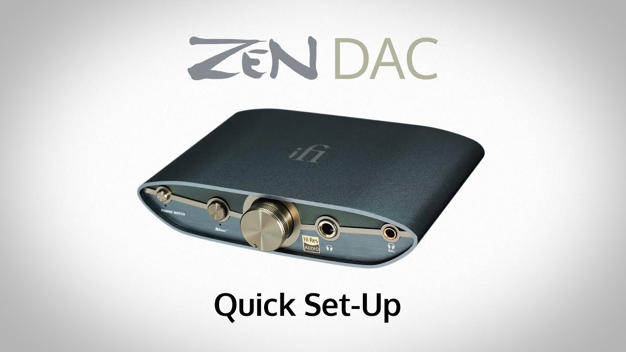 iFi Audio Amplificateur de casque & USB-DAC Zen DAC 3