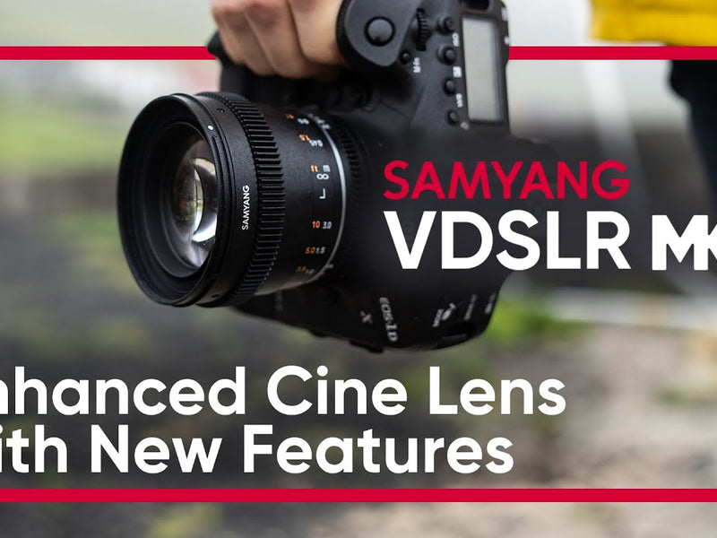 Samyang Festbrennweite VDSLR 35mm T/1.5 Mark II – Nikon F