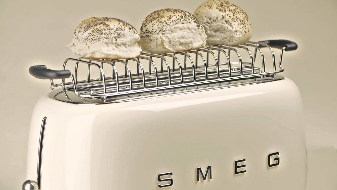 SMEG Toaster 50's Style TSF02WHEU Weiss