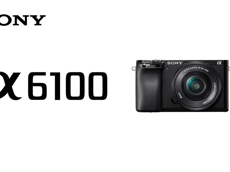Sony Fotokamera Alpha 6100 Kit 16-50 / 55-210