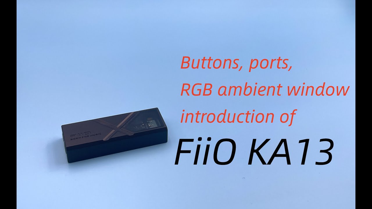 FiiO Kopfhörerverstärker &amp; USB-DAC KA13