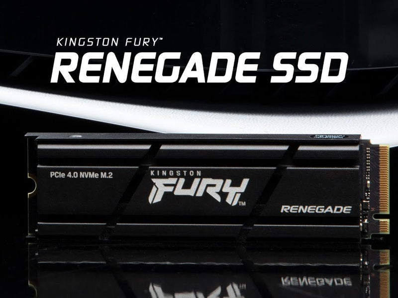 Kingston SSD FURY Renegade M.2 2280 NVMe 2000 GB  Heatsink