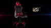 LC-Power Chaise de gaming LC-GC-1 Noir/Rouge