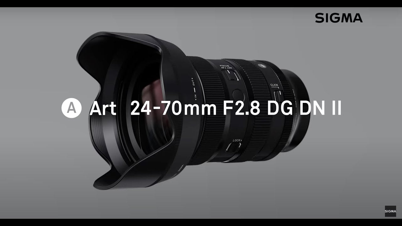 Sigma Objectif zoom 24-70mm F/2.8 DG DN II Art Sony E-Mount