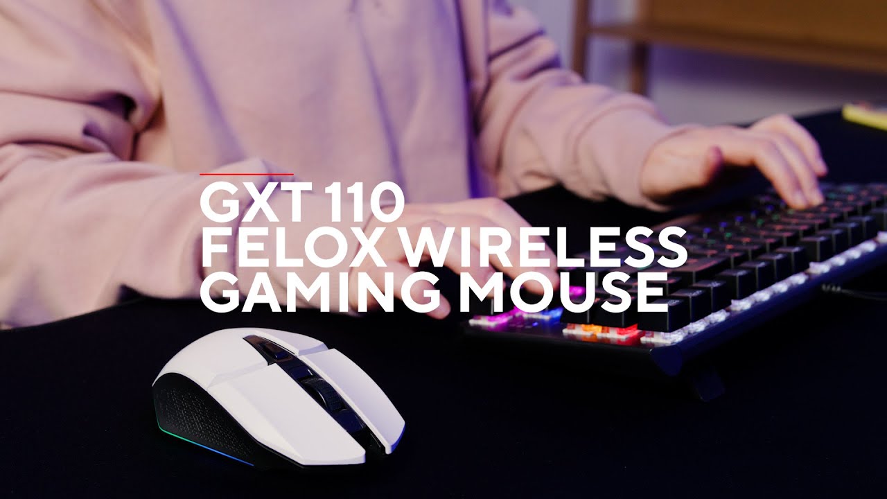 Trust Souris de gaming GXT110 Felox Noir