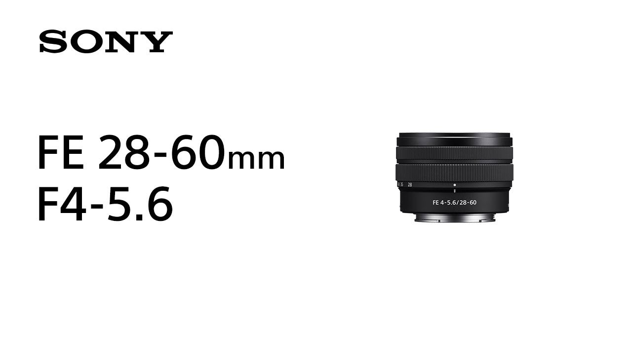 Sony Objectif zoom FE 28-60mm F/4.0-5.6 Sony E-Mount