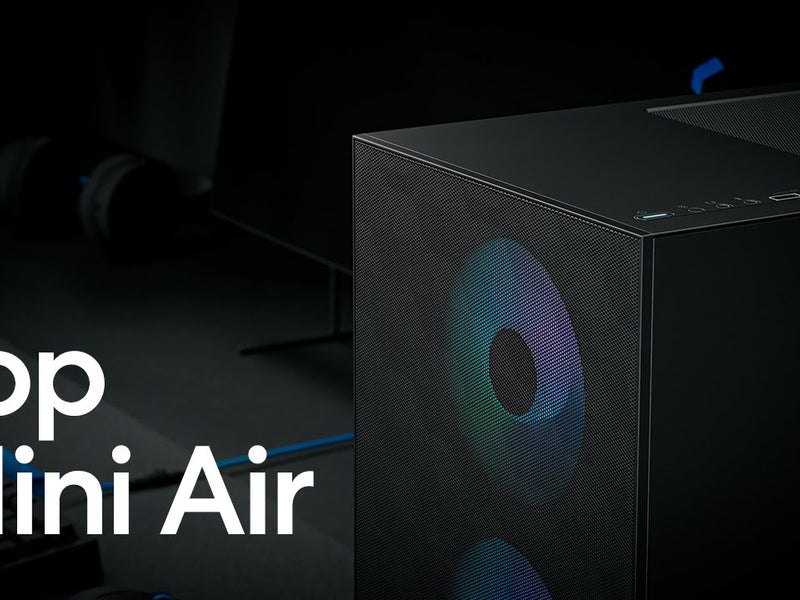 Fractal Design Boîtier d’ordinateur Pop Mini Air RGB TG Blanc