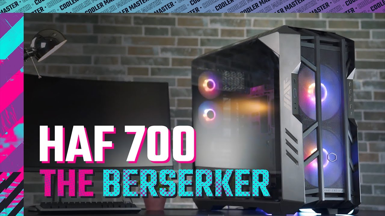 Cooler Master Boîtier d’ordinateur HAF 700 Blanc