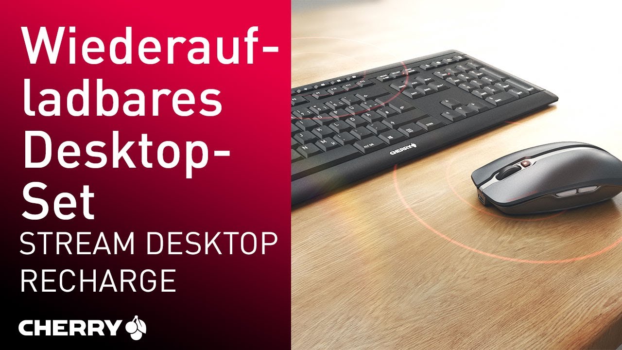 Cherry Ensemble clavier-souris Desktop Recharge