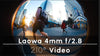 Laowa Festbrennweite 4 mm F/2.8 Fisheye – MFT