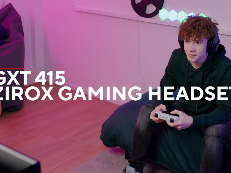 Trust Écouteurs GXT 415B Zirox Bleu/Noir