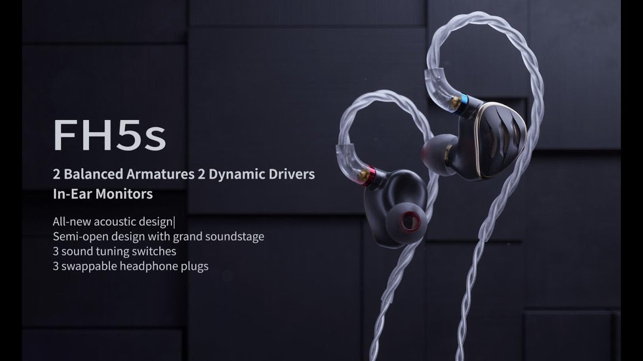 FiiO In-Ear-Kopfhörer FH5S Schwarz