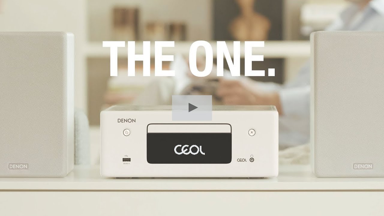 Denon Installation micro-HiFi CEOL N10 Blanc