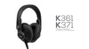 AKG Casques supra-auriculaires K371 Noir