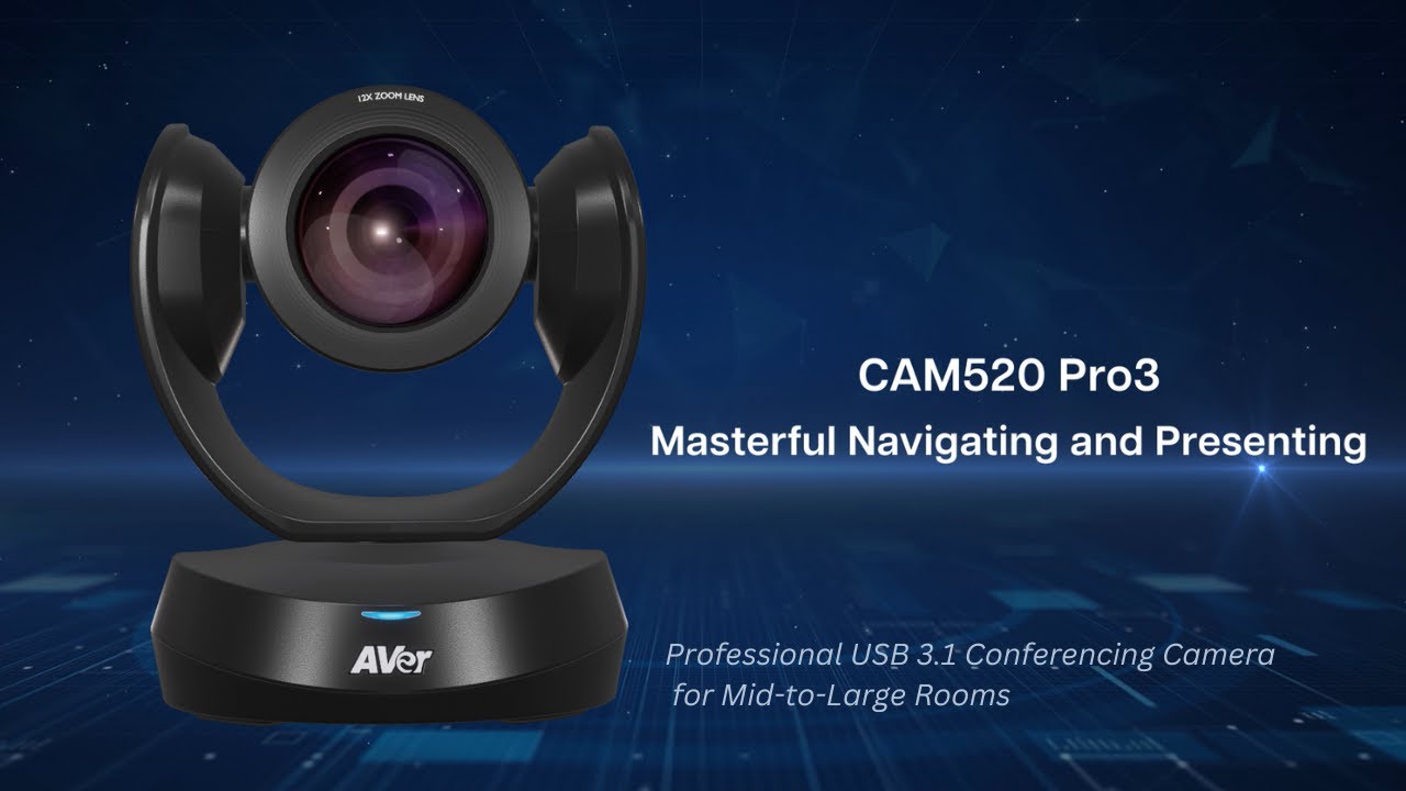 AVer USB Kamera CAM520 Pro3, 1080P 60 fps