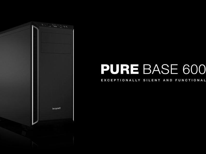 be quiet! Boîtier d’ordinateur Pure Base 600 carreaux