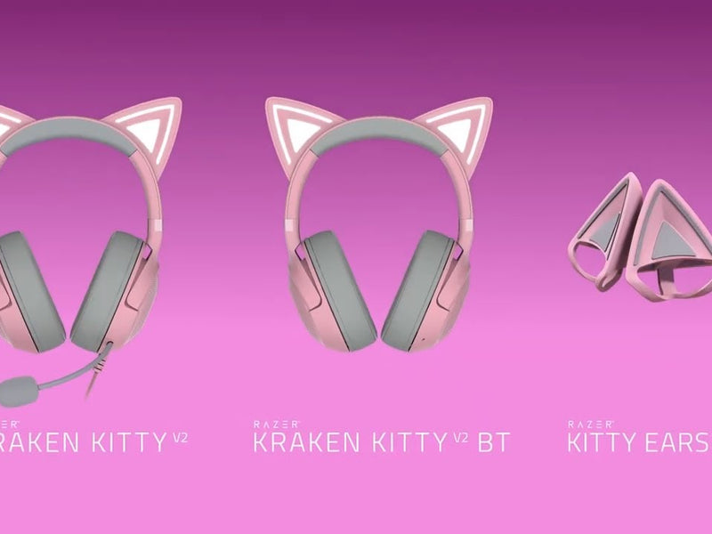 Razer Écouteurs Kraken Kitty BT V2 Rose