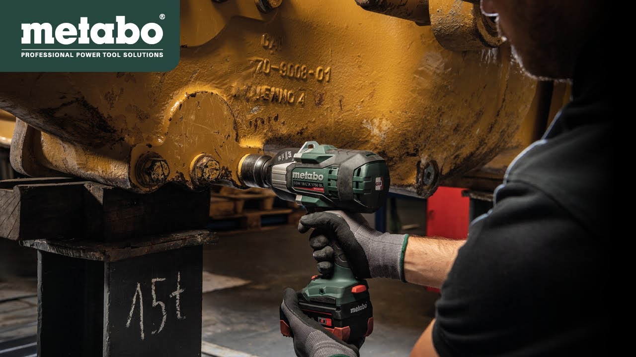 Metabo Perceuses à percussion sans fil SSW 18 LTX 1450 BL, 18 V, Solo