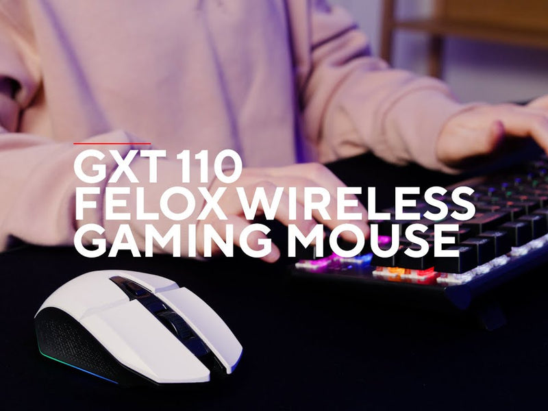 Trust Souris de gaming GXT110 Felox Blanc