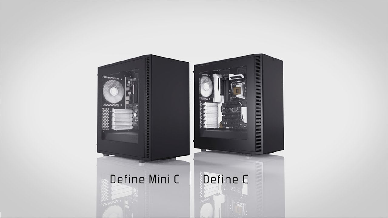 Fractal Design Boîtier d’ordinateur Define C Noir