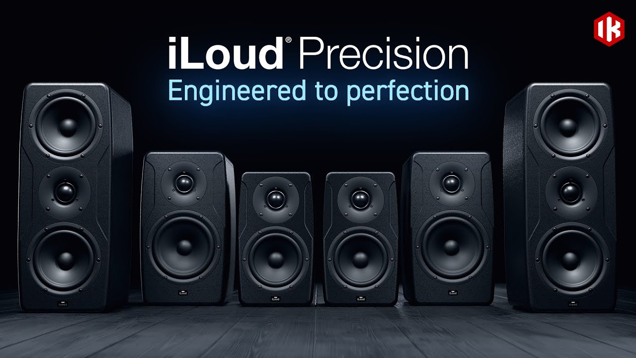 IK Multimedia Moniteur de studio iLoud Precision 6 – 150 W