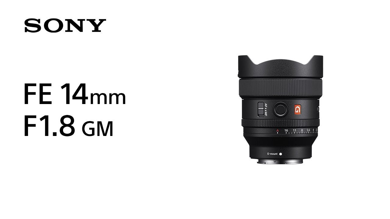 Sony Longueur focale fixe FE 14mm F/1.8 GM – Sony E-Mount