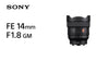 Sony Festbrennweite FE 14mm F/1.8 GM – Sony E-Mount