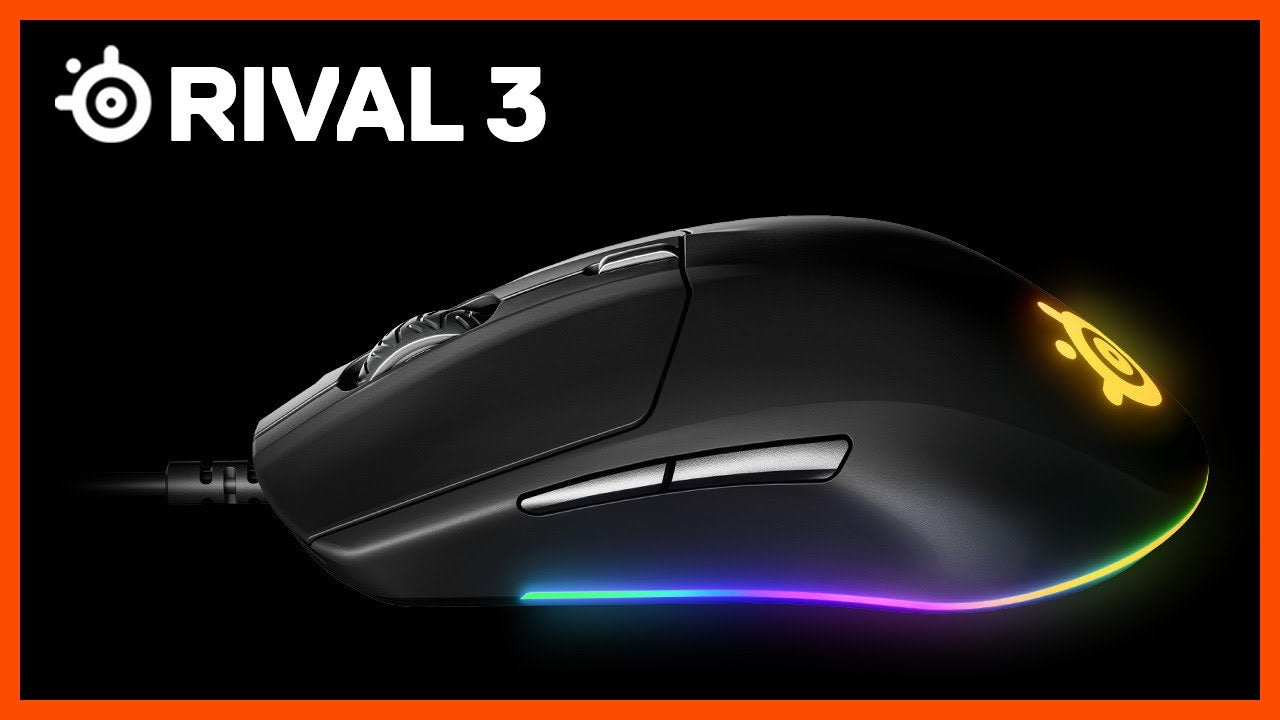 Steel Series Gaming-Maus Rival 3