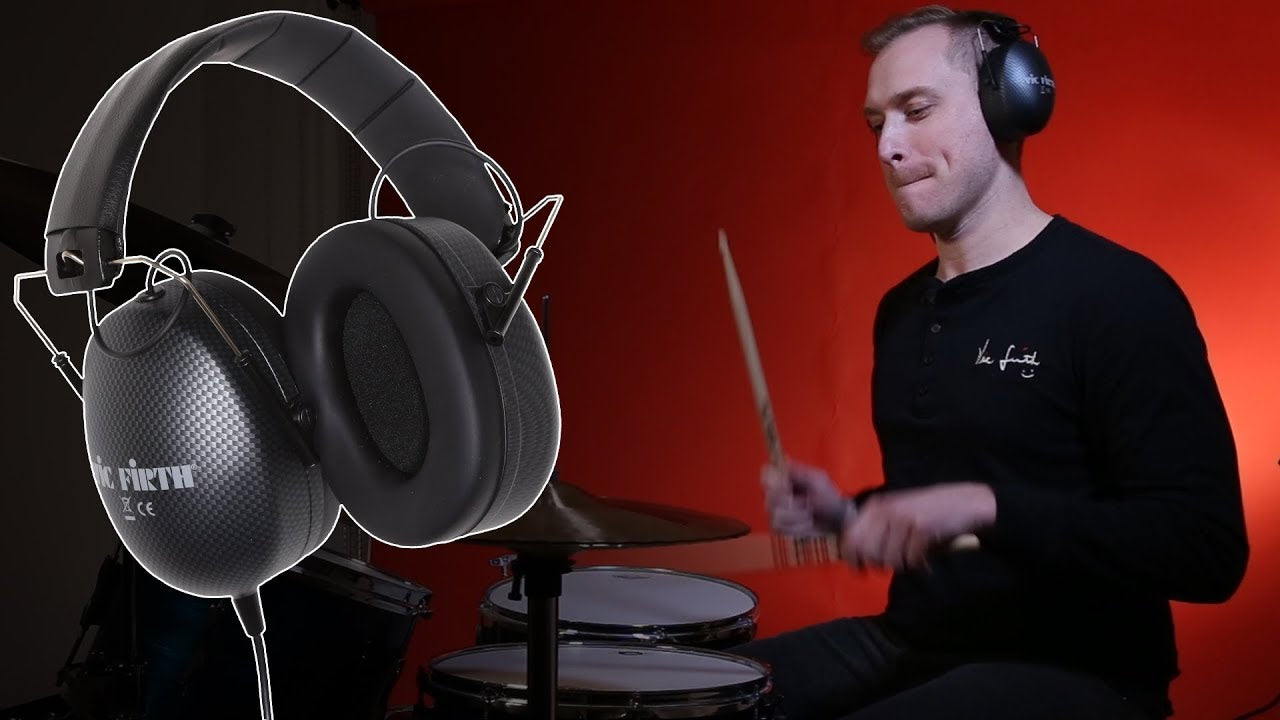 Vic Firth Over-Ear-Kopfhörer SIH2 Stereo Isolation Kopfhörer