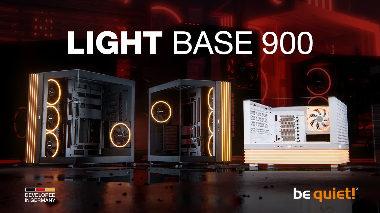 be quiet! PC-Gehäuse Light Base 900 DX Schwarz