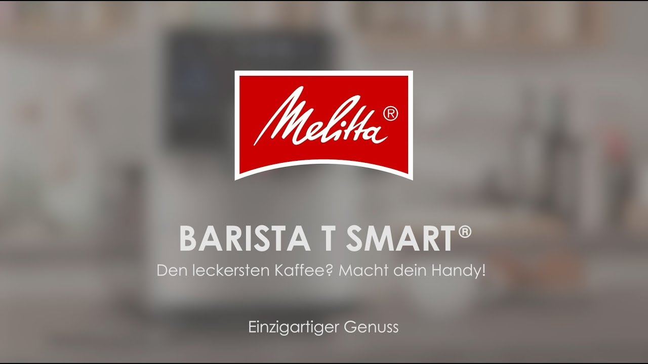 Melitta Machine à café automatique Barista T Smart F840-100 Acier inoxydable