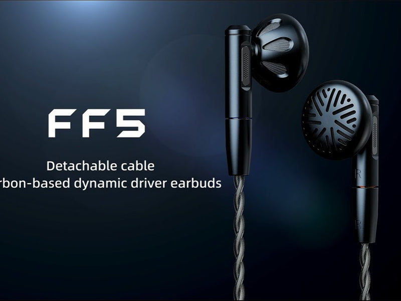 FiiO Écouteurs intra-auriculaires FF5 Noir