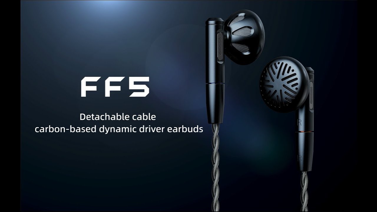 FiiO Écouteurs intra-auriculaires FF5 Noir