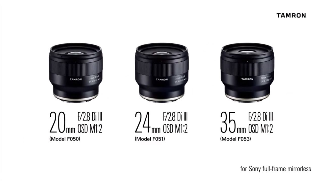 Tamron Festbrennweite SP 20mm F/2.8 Di III OSD – Sony E-Mount