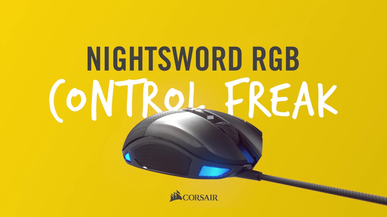 Corsair Gaming-Maus Nightsword RGB Performance iCUE